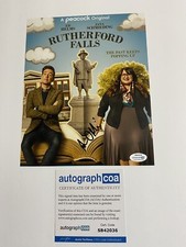 Sierra Teller Ornelas Rutherford Falls Creator/Writer signed 8x10 photo ACOA