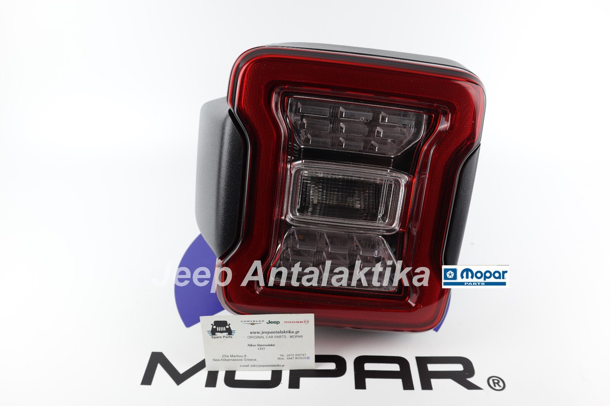 ライト Rear Left Tail Lamp Jeep Wrangler JL 2019-2024 68474047AD New