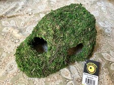 Galapagos Sapa Corner Hide Terrarium Hideaway - Fresh Green - 10 in. New