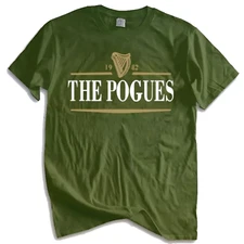 The Pogues Irish Punk Rock Band 1982 T Shirt Full Size S-5XL