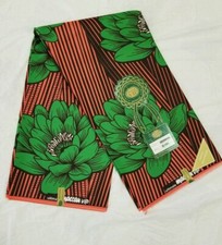 High quality Ankara, African wax print fabric 6 yards/cotton