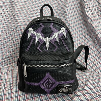 black panther: wakanda forever loungefly mini backpack Disney Marvel Black Panther Loungefly Mini Backpack Wakanda Forever