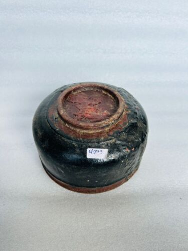 Vintage Wooden Hand Painted Kitchenware Fruit Bowl Old Hand Made Soup Bowl - Picture 4 of 4