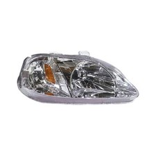Passenger Side Headlight Assembly For 99-00 Honda Civic Ho2503113v Passenger Side Headlight Assembly For 99-00 Honda Civic Ho2503113v