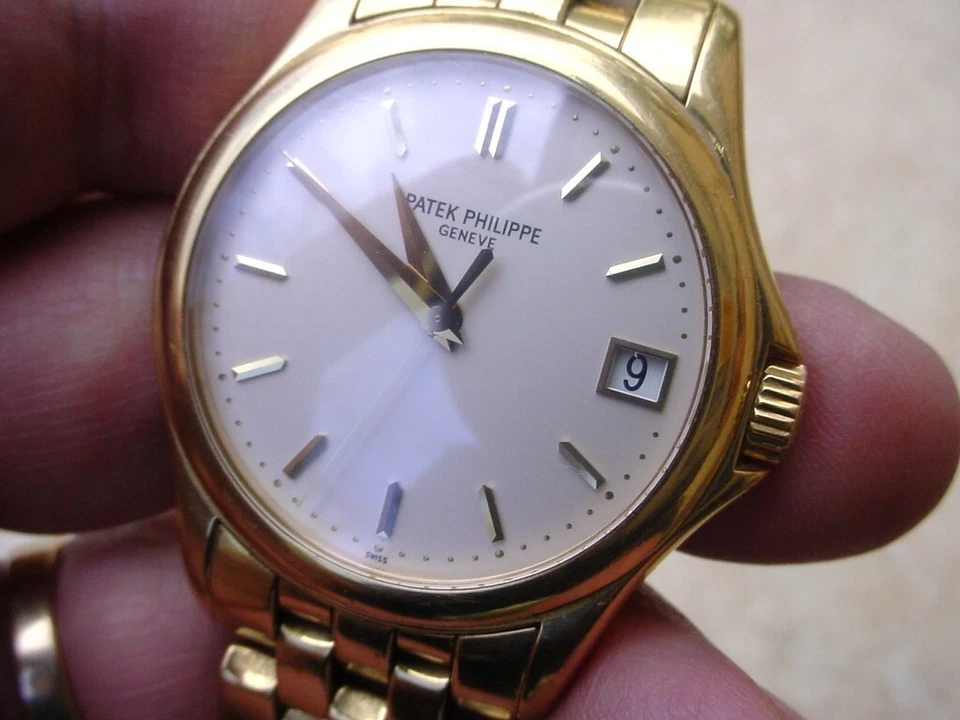 Patek Philippe Calatrava 5127/1J ouro 18K. Uau com pulseira de ouro 18K! - Imagem 4 de 4