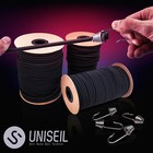 EXPANDERSEIL + Spiralhaken Gummiseil Gummileine Spannseil Haken 6 8 10mm