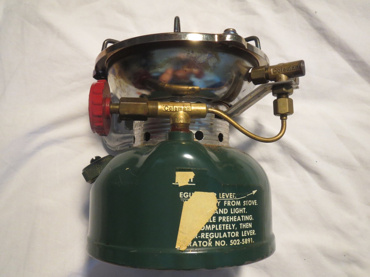 Vintage Coleman 502-700 Sportster Stove & Cook Kit 1964 Vintage Coleman 502-700 Sportster Stove & Cook Kit 1964
