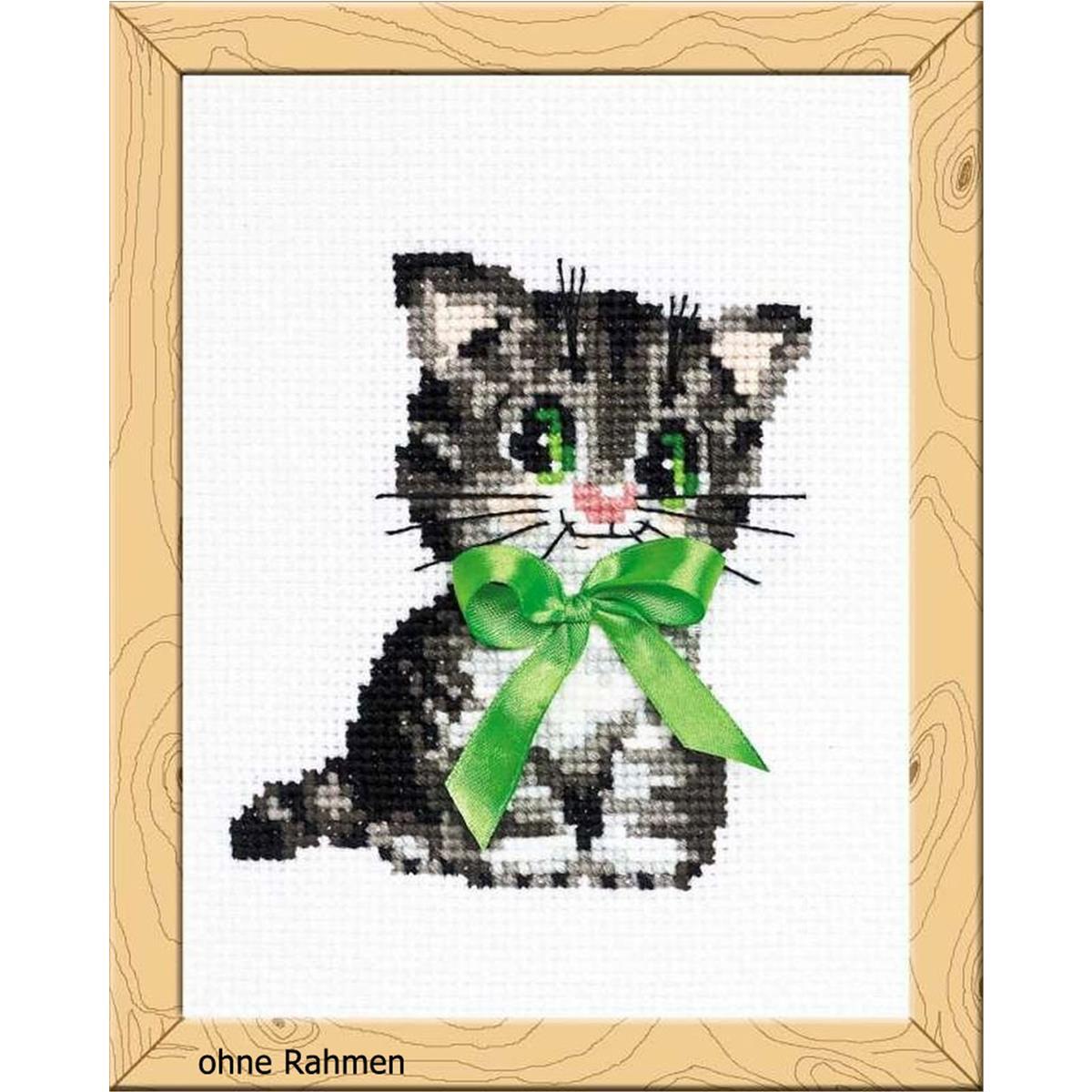 Riolis cross stitch Kit Bow, counted, DIY