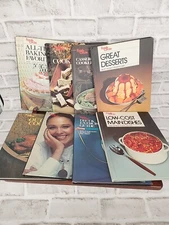 8 Piece Lot - Family Circle - Low-Cost Main Dishes - All-Time Baking Favorites