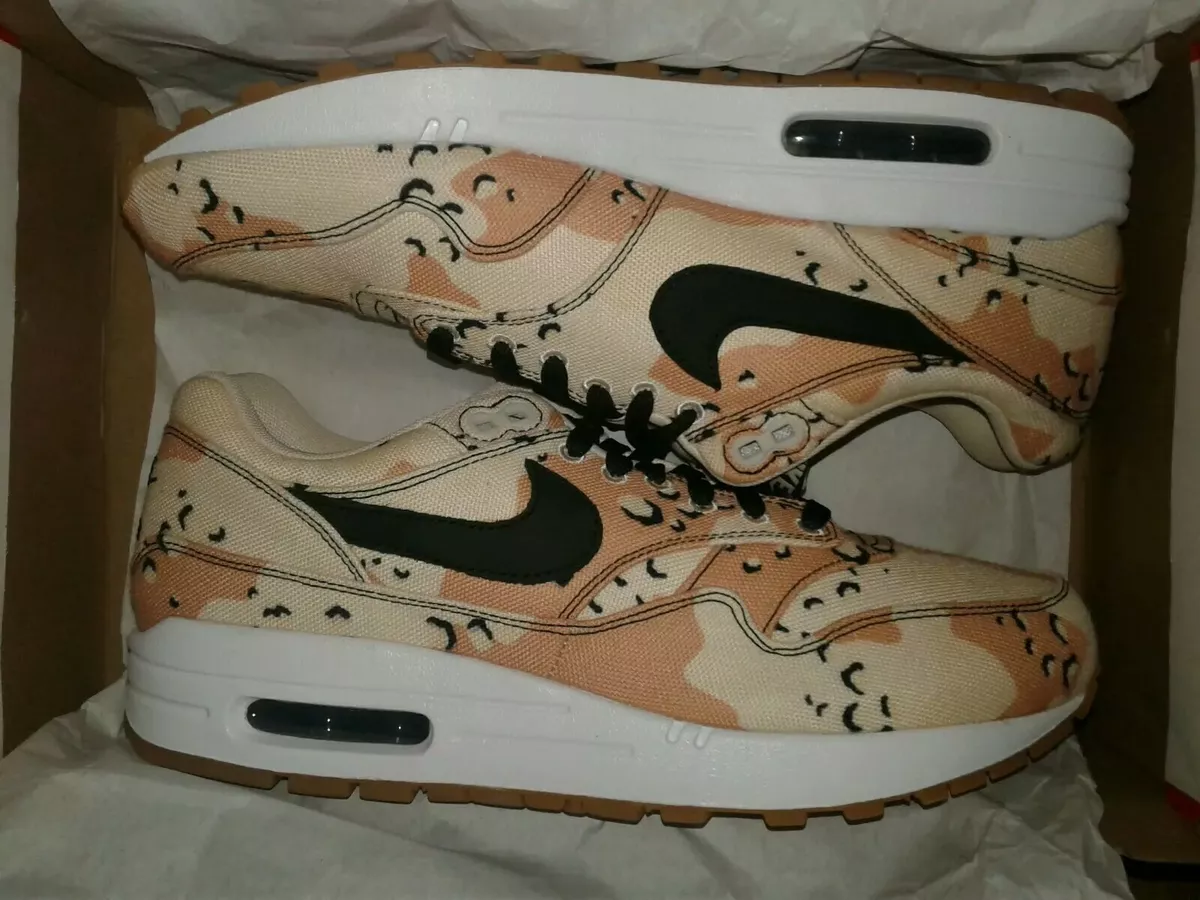 Nike air max 1 premium beach black praline hotsell