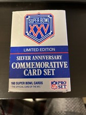 1990 Pro Set Super Bowl XXV Complete Box Set 160 Cards NRMT