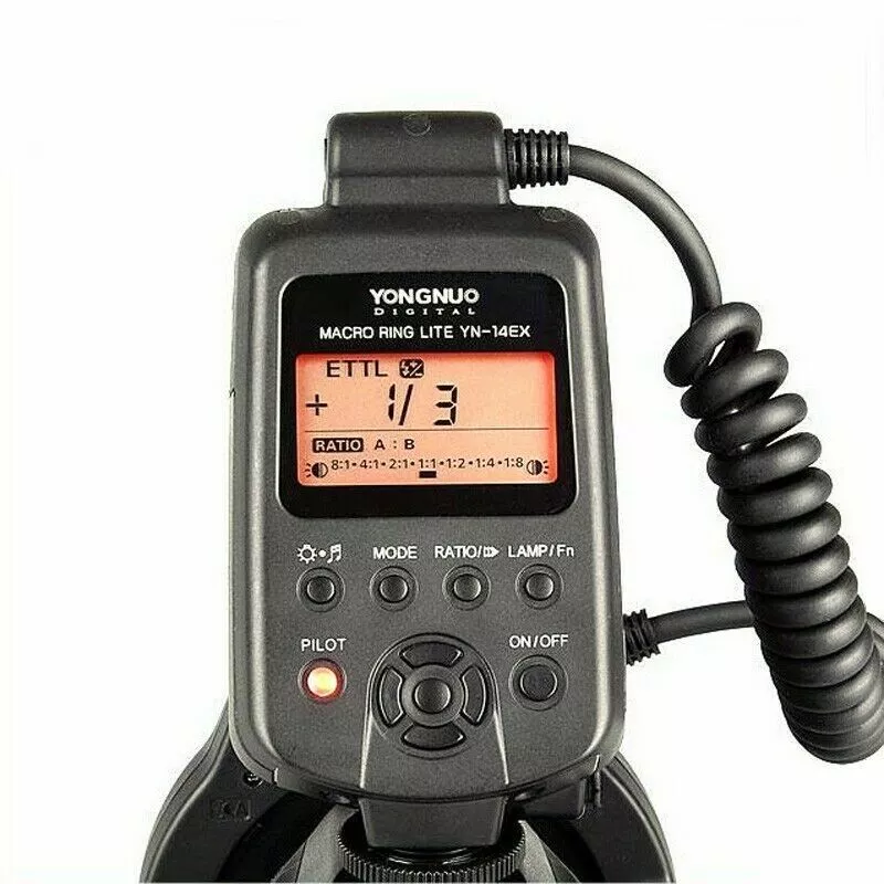YONGNUO YN-14EX TTL Macro Ring LED Flash Light + Adapter Rings for Canon Cameras - Image 4 of 4