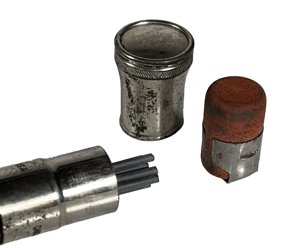 Antique Autopoint Mechanical Pencil 1920 Chicago Lead Eraser Working