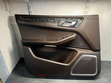 Türverkleidung Vorne Links Porsche Macan 95B LEDER Braun Orig. Burmester