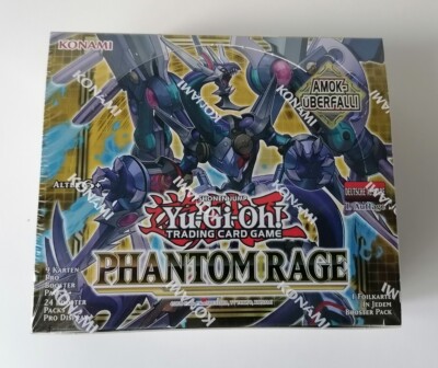   Yu-Gi-Oh! Phantom Rage Display 1. Auflage 24 Booster Box YuGiOh Karten
