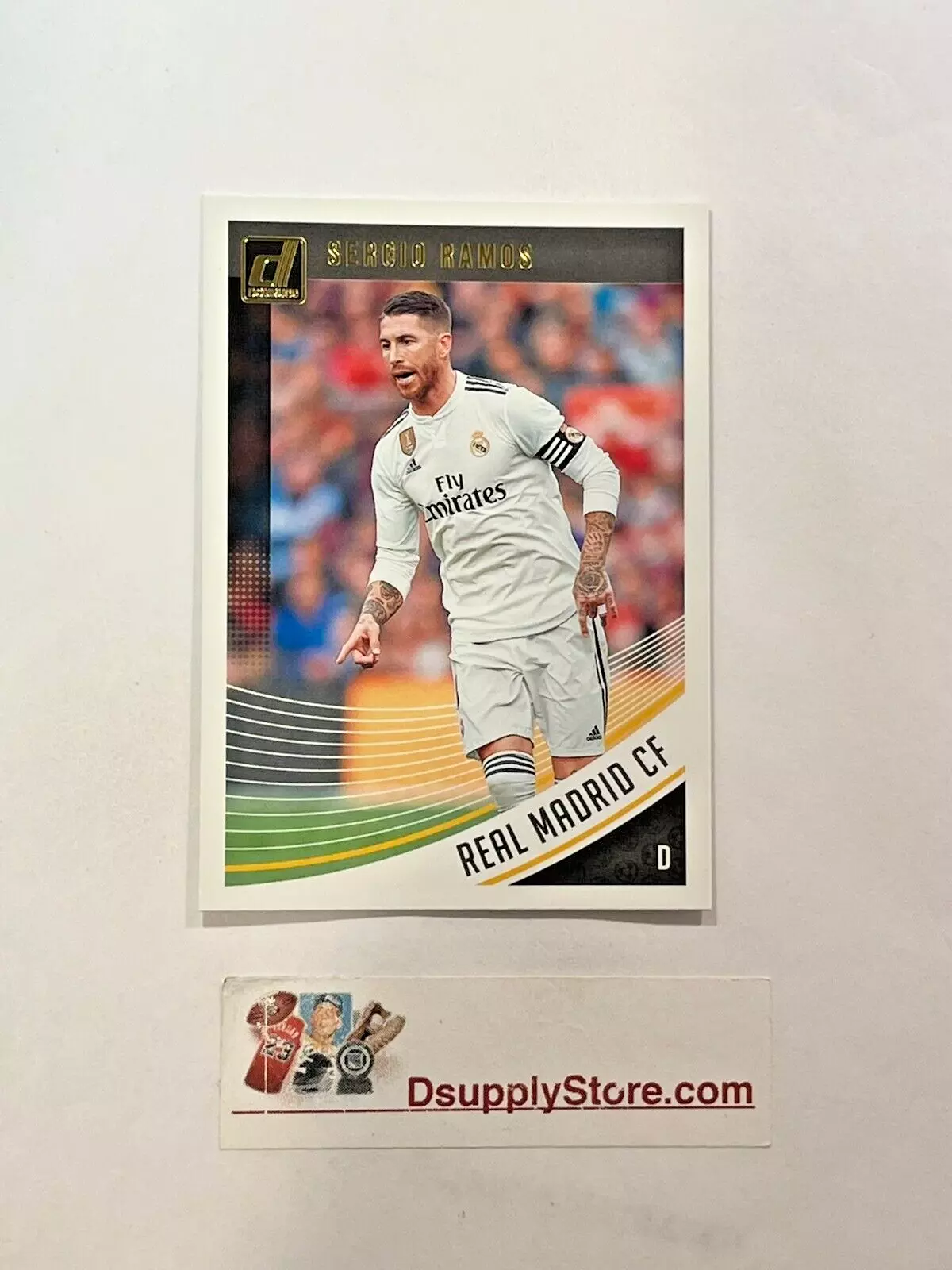 Sergio Ramos trading card