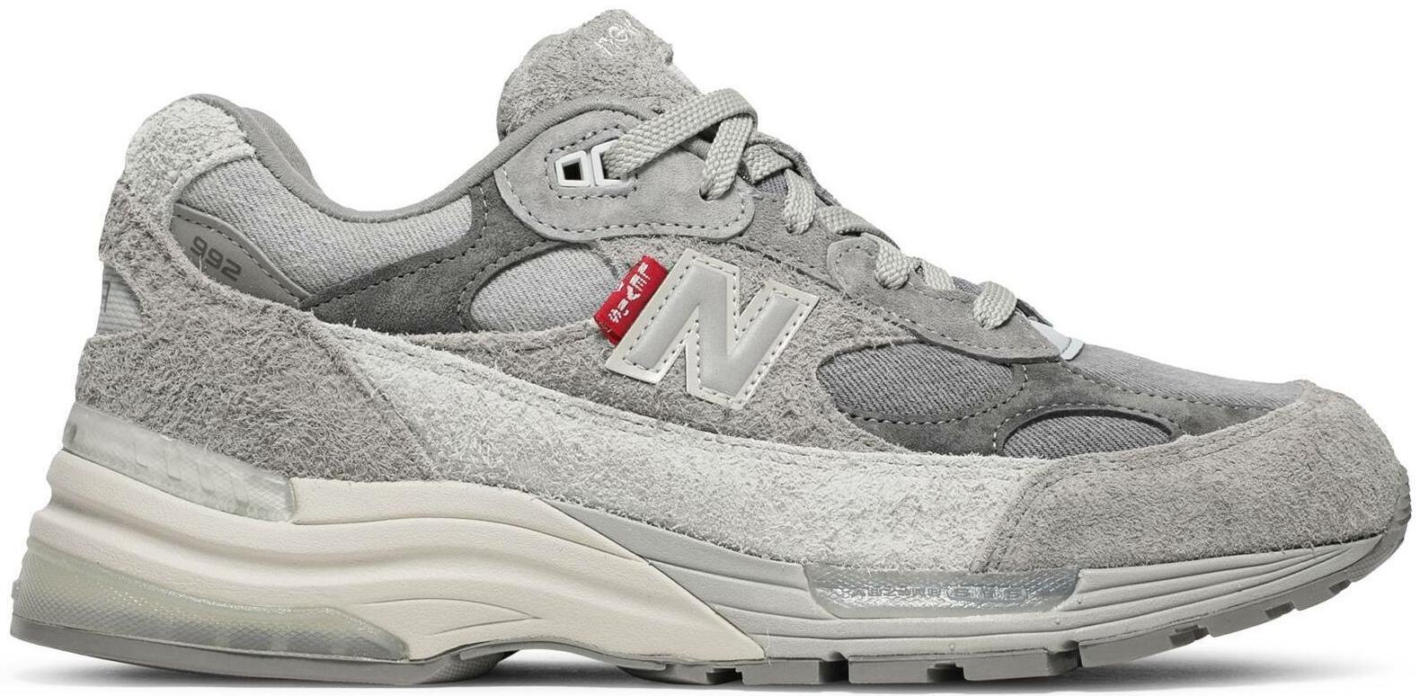 ニューバランス 992 USA製 リーバイス M992LV 27cm US9 New Balance Levi's x 992 Made in USA Grey Denim for Sale