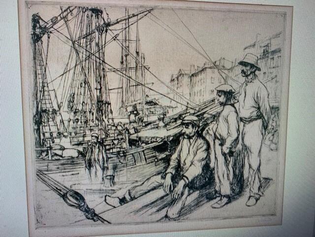 Exciting French Artist Charles Huard signed Engraving | eBay