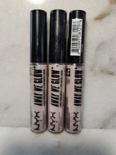 Set Of 3-NYX Away We Glow Liquid Highlighter #AWG02 State of Flux