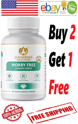 Worry Free Maharishi Ayurveda 60 Tabs With Long Expiry & Free Shipping