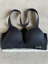 Girls Reebok Athletic Black Sport Bra