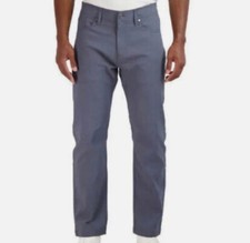 GERRY Men's Venture Water Repellent 5-Pocket Tech Pants, 32x34, Blue NWT NEW
