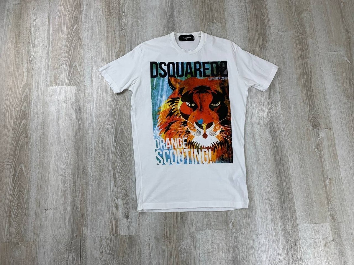 Mens t shirt Dsquared2 Size XS Color White | eBay