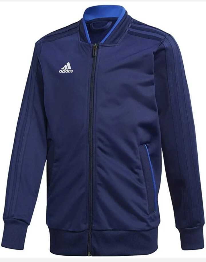 adidas YOUTH X-LARGE Condivo 18 Polyester Jacket CF4334 DARK BLUE
