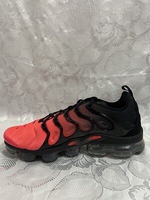 NIKE AIR VAPORMAX PLUS 12 BLACK BRIGHT CRIMSON RED DZ4857 001 MAX