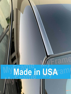 Carbon Fiber Roof Wrap ForScion2004-2016 Vehicles 2pcs Flexible CARBON FIBER Molding Kit7.5 E Roof Trim - Foto 2