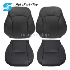 Driver & Passenger Bottom-Top Leather Seat Cover For 2006-2013 Lexus IS250 IS350