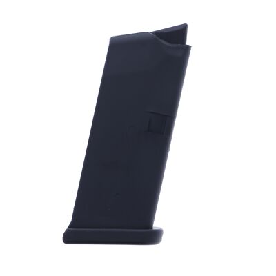 Glock 43 9mm 6 Round Factory Magazine Black Polymer MF43106