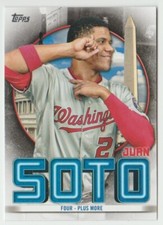 2021 Topps Juan Soto Highlights #JSH-5 Juan Soto Baseball Card Nationals