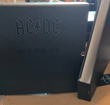 AC/DC Fanclub Back in Black 30th Anniversary box and litho