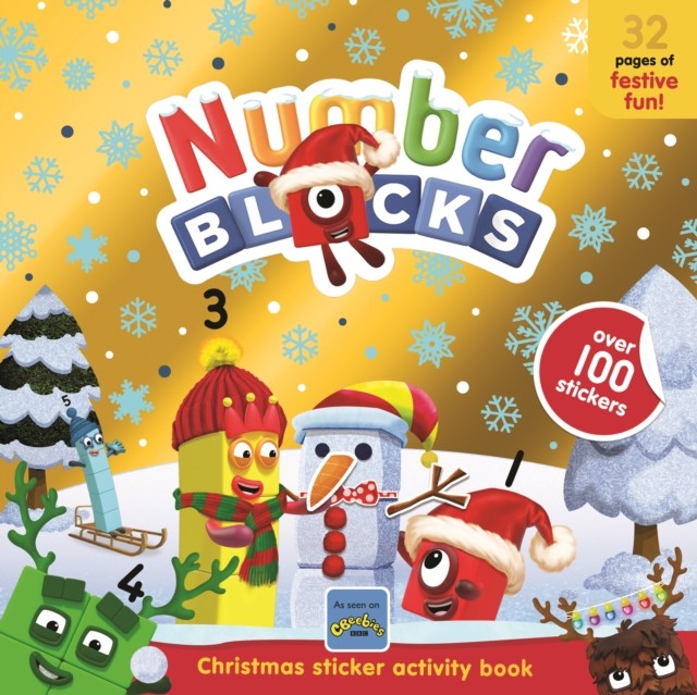 Numberblocks Christmas Sticker Activity Book by Numberblocks (Paperback Book)