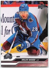 2023-24 Upper Deck Extended #536 Miles Wood Colorado Avalanche