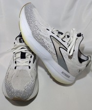 Women's Size 9 - Brooks Glycerin StealthFit 21 White Grey Black