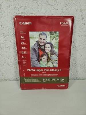Canon PP-201 Fotopapier hochglanz,A4,20 Blatt,265 g/m,Photo Papier,Druckerpapie