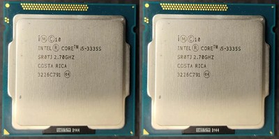 2 Stück Intel SR0TJ Core i5-3335S 2,70GHz LGA1155 Quad-Core CPU Prozessor