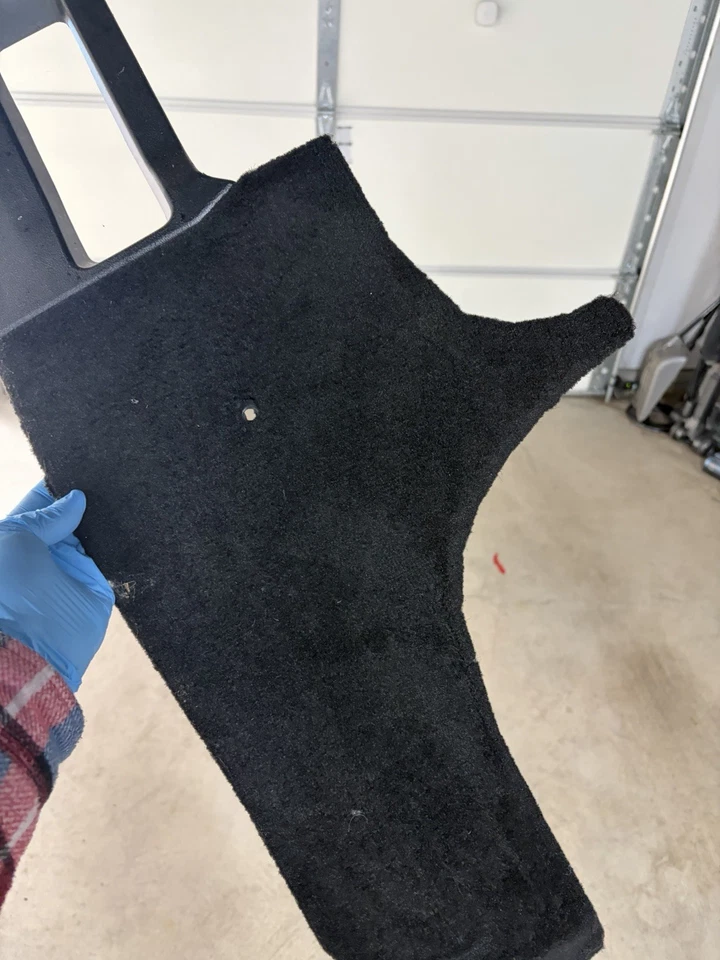 Alfombra Mitsubishi 3000gt Stealth Kick Panel 1994-1999 negra rociada Foto 3 de 4