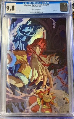 Graded - MATTHEW WAITE COVER GALLERY PIRATE KING CONVENTION EXCLUSIVE CGC9.8.