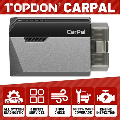 2025TOPDON Carpal Diagnostic Dongle All System OBD2 Scanner Car Diagnostic Tool 