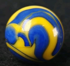 Vintage Marble - Vacor .63" Blue Tang Retired Old Version