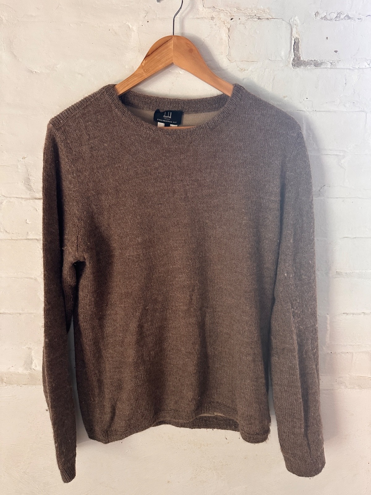 Dunhill Kim Jones era Show Piece Rare 2010 mohair double face knit sweater M