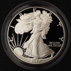 1992-S $1 AMERICAN SILVER PROOF EAGLE COIN/CAPSULE ONLY - FREE SHIPPING!