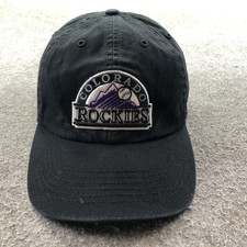 Colorado Rockies Hat Cap Large Fitted Mens Black MLB Baseball Embroidered '47