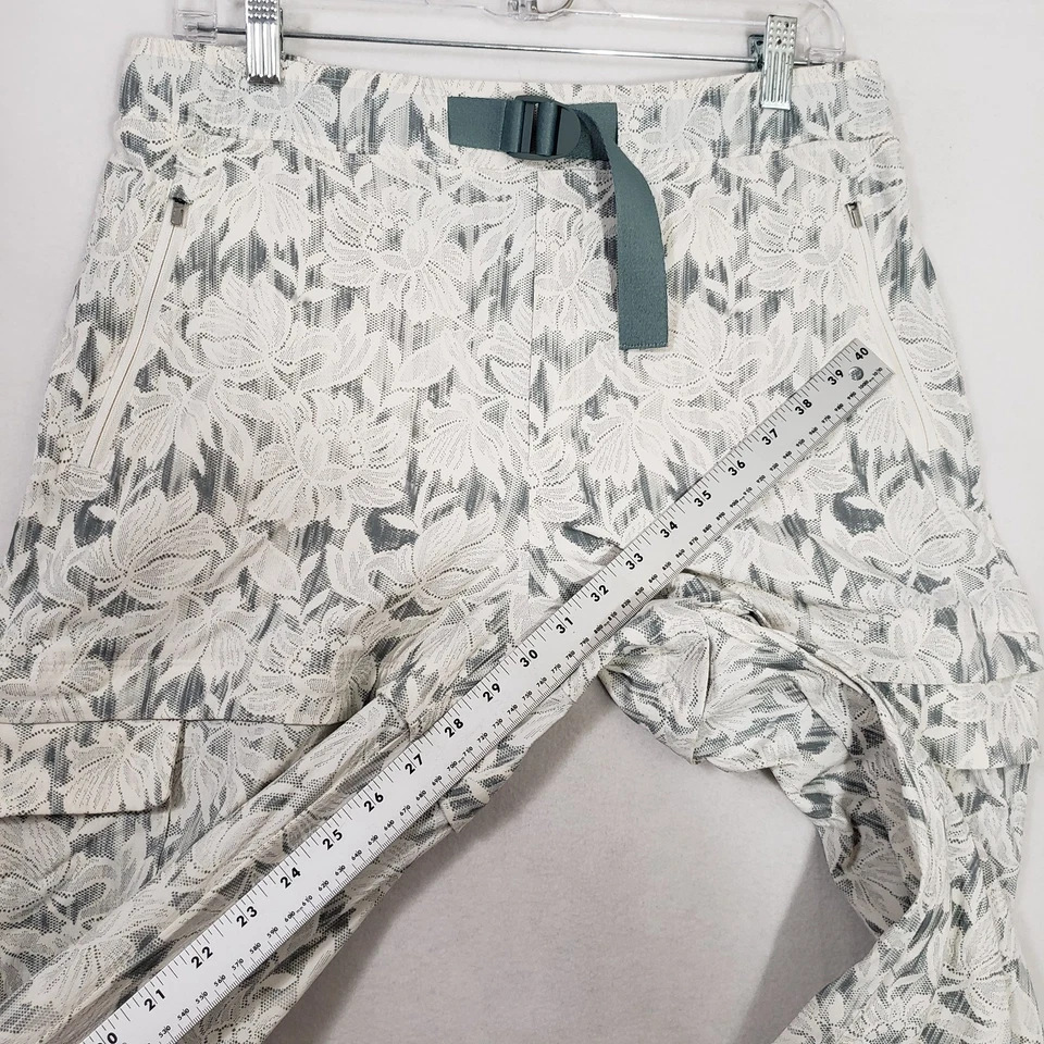 Athleta Trekkie 可调式远足裤腰带女式 12 Ethereal Bloom 拉链 — 第 4/4 张图片