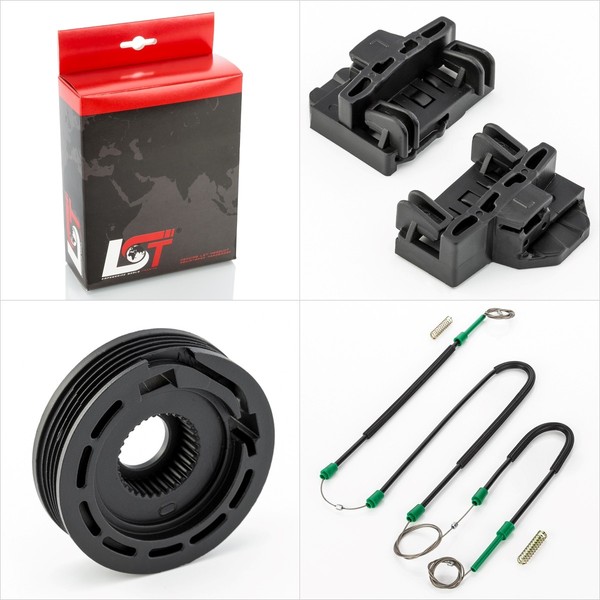 Fensterheber Reparatursatz Vorne Links - FÜR Vw Polo 6N1 - 6N4959802-image