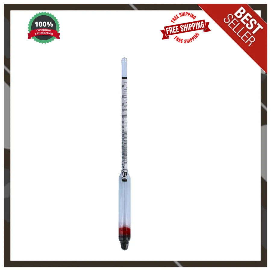 Hydrometer - Alcohol, 0-200 Proof and Tralle