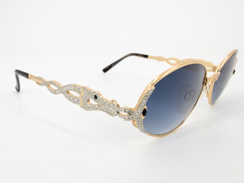 Caviar M 6748 Sunglasses 26 Gold 56[]18-135 Silver Champagne Series Jewels N319